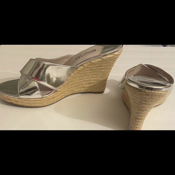 Michael Kors Silver Mules - Picture 11 of 14